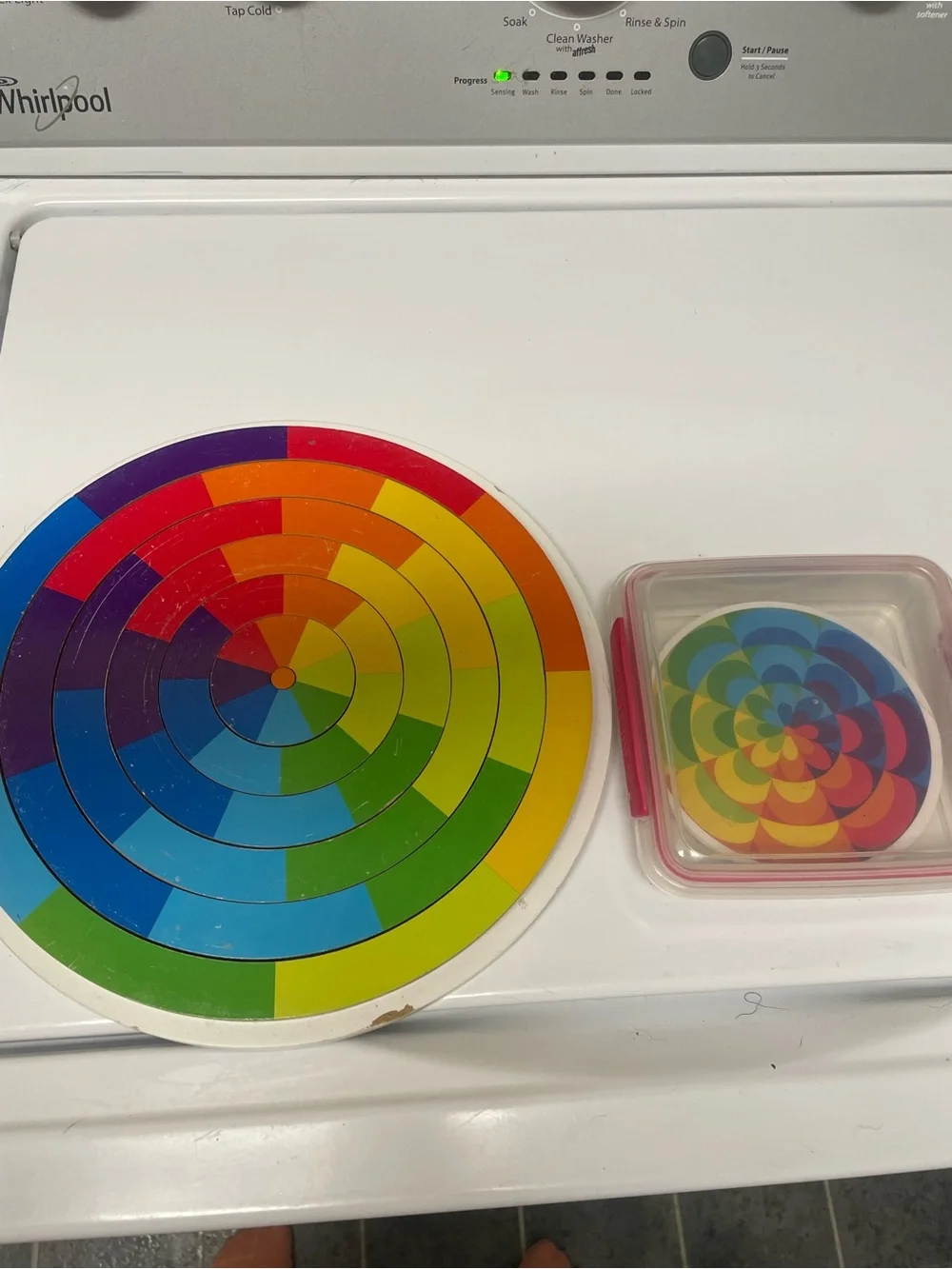Fun Critical Thinking Multi piece puzzle.  15 cards with patterns on both sides